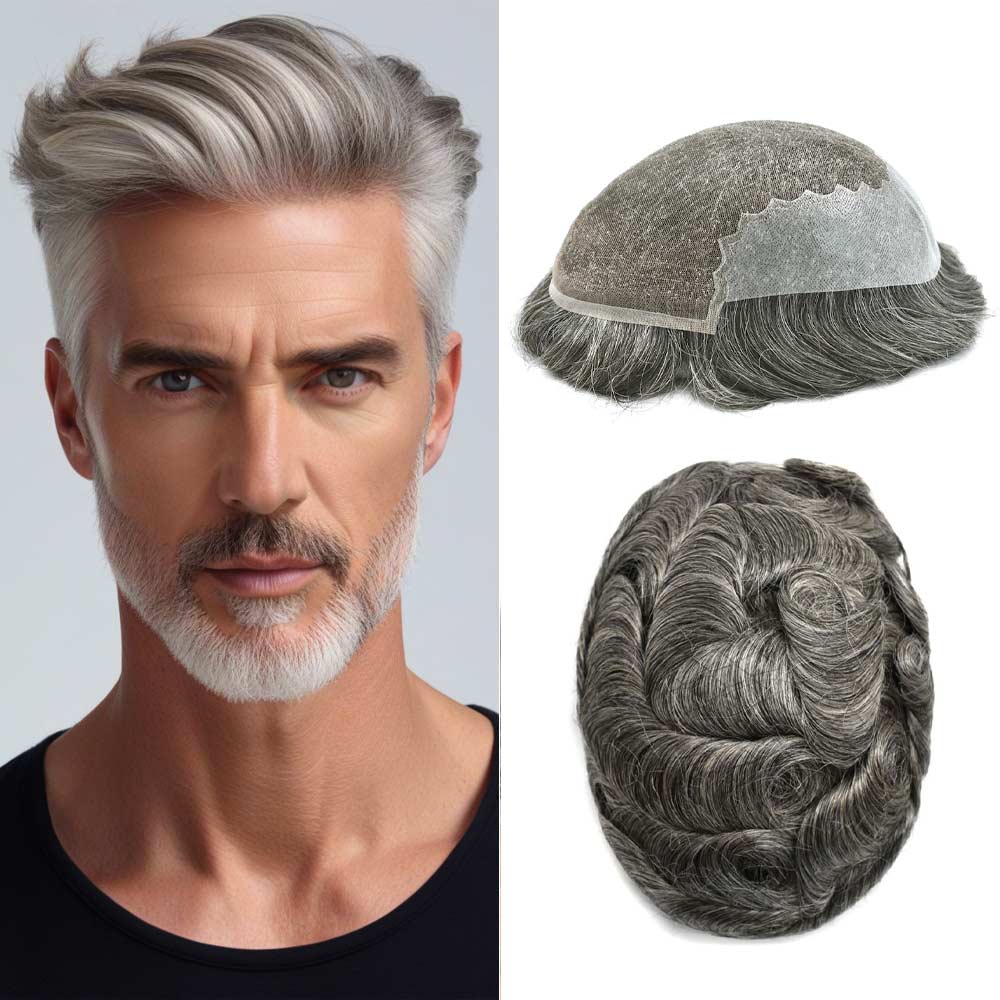 best grey toupee supplier