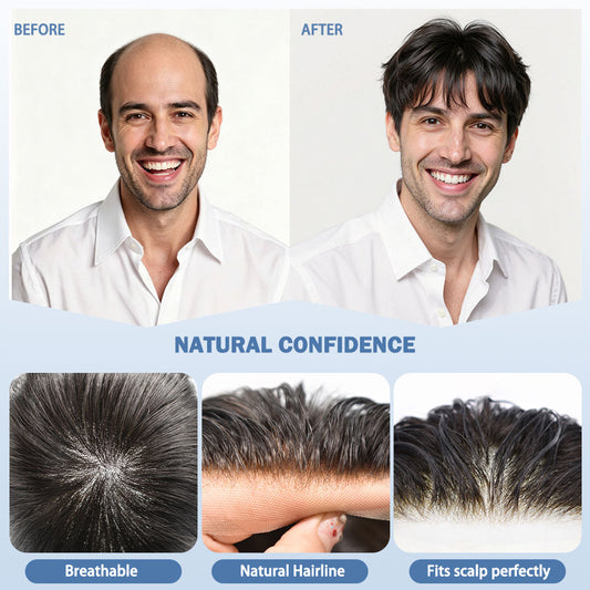 lace hair toupee best men's hair system