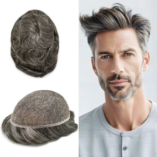 Salt and Pepper Toupee: How to Keep Grey Hair Looking Natural