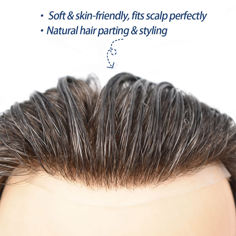 thin skin toupee natural hairline