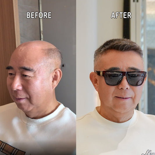 best natural looking hair system from factory ToupeeUnion