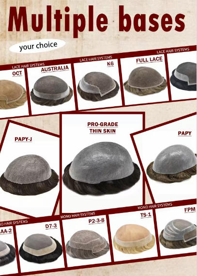 men's toupee human hair