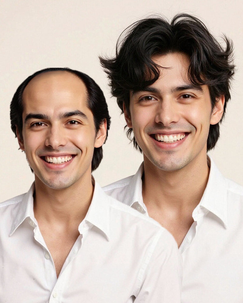 best hair loss solution human hair system