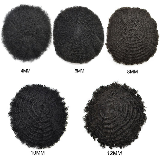 afro toupee for black men from ToupeeUnion