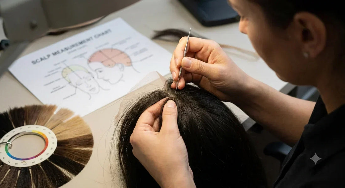 Hand-tied vs. machine-made hair systems: what's the difference?