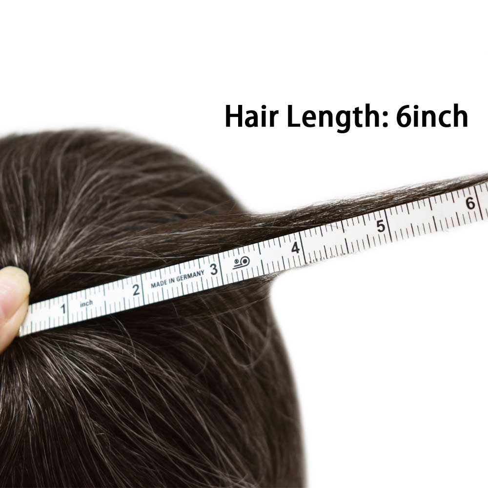 Toupeeunion French Lace Hair System Men's Toupee Remy Human Hair Bleached Knot Natural Hairline Men Hair Piece