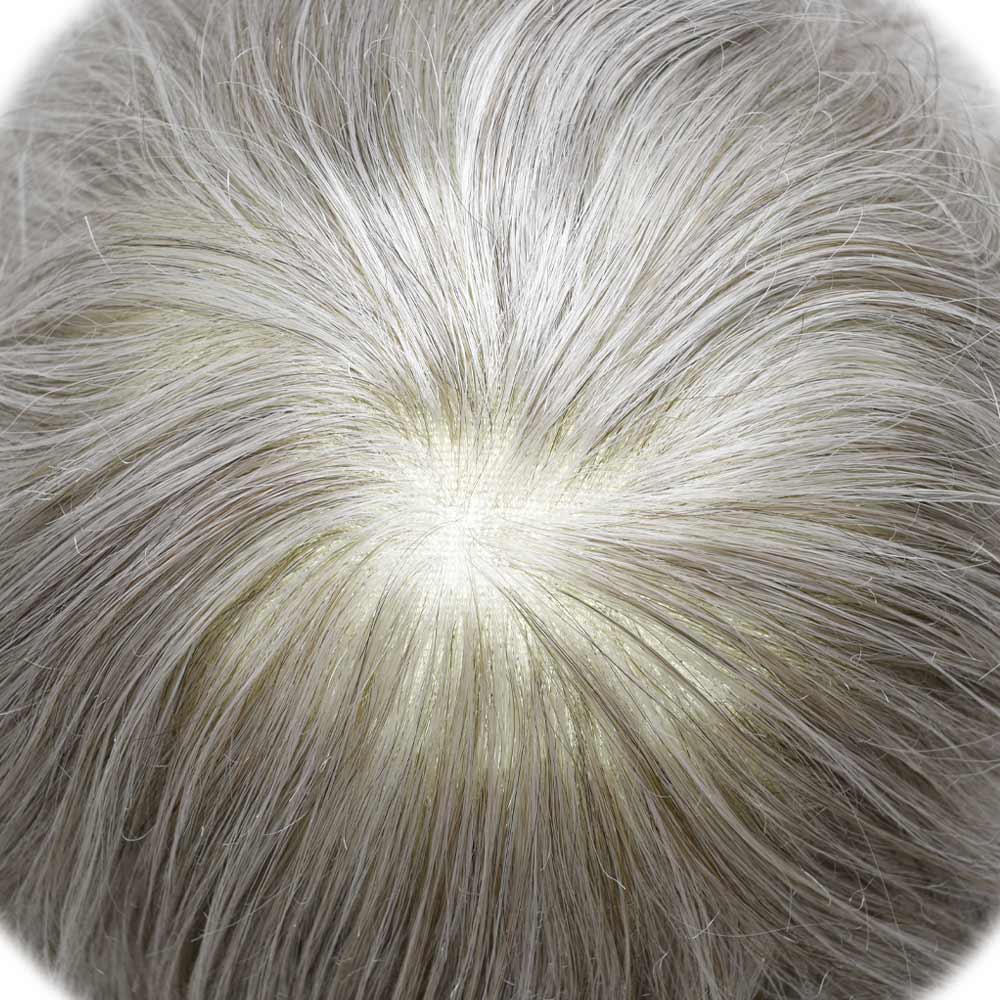 Toupeeunion Non-surgical Hair Replacement System For Men Breathable French Lace Toupee Bleached Knot Mens Hairpiece For Hair Loss